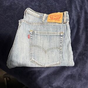 Levi's Men's Jeans in Light Blue Denim